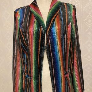 Sequin blazer